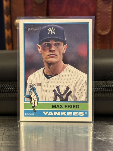 Max Fried [Bicentennial] #244 2025 Topps Heritage card