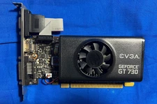 EVGA 01G-P3-3731-KR Geforce GT 730 1GB GDDR5 PCI Video Card
