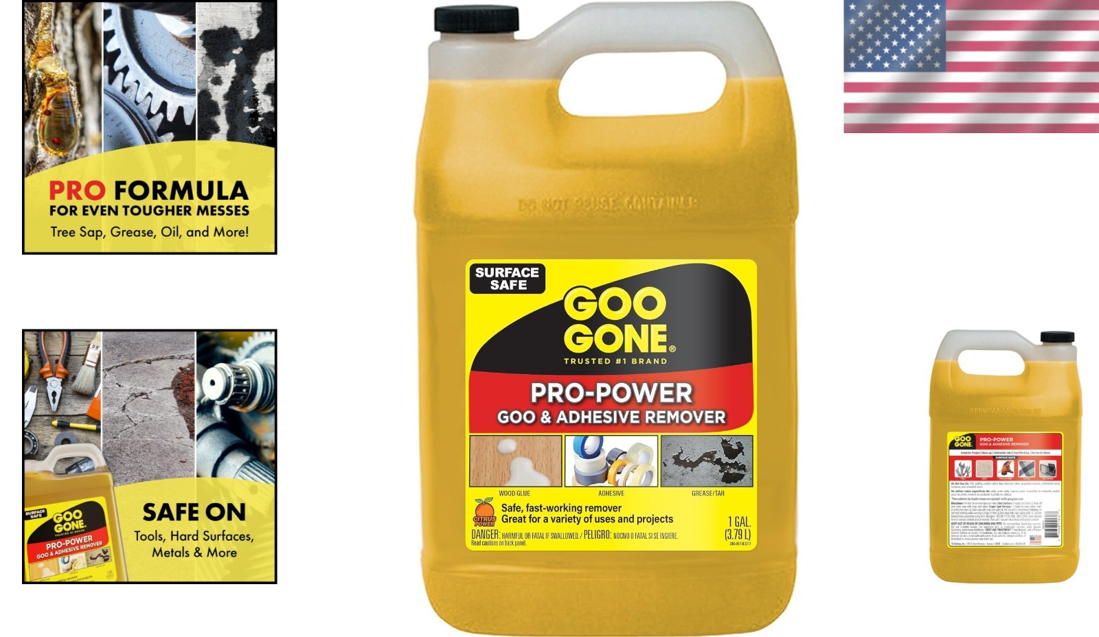 Adhesive Remover - Silicone Caulk, Glue, Grease - 128 oz