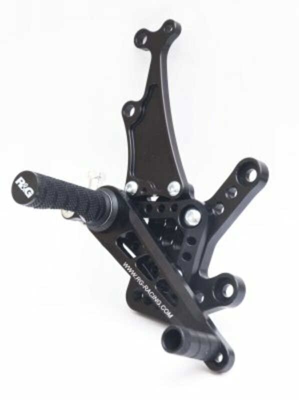 Commande reculée R&G RACING gauche 448114 en aluminium robuste