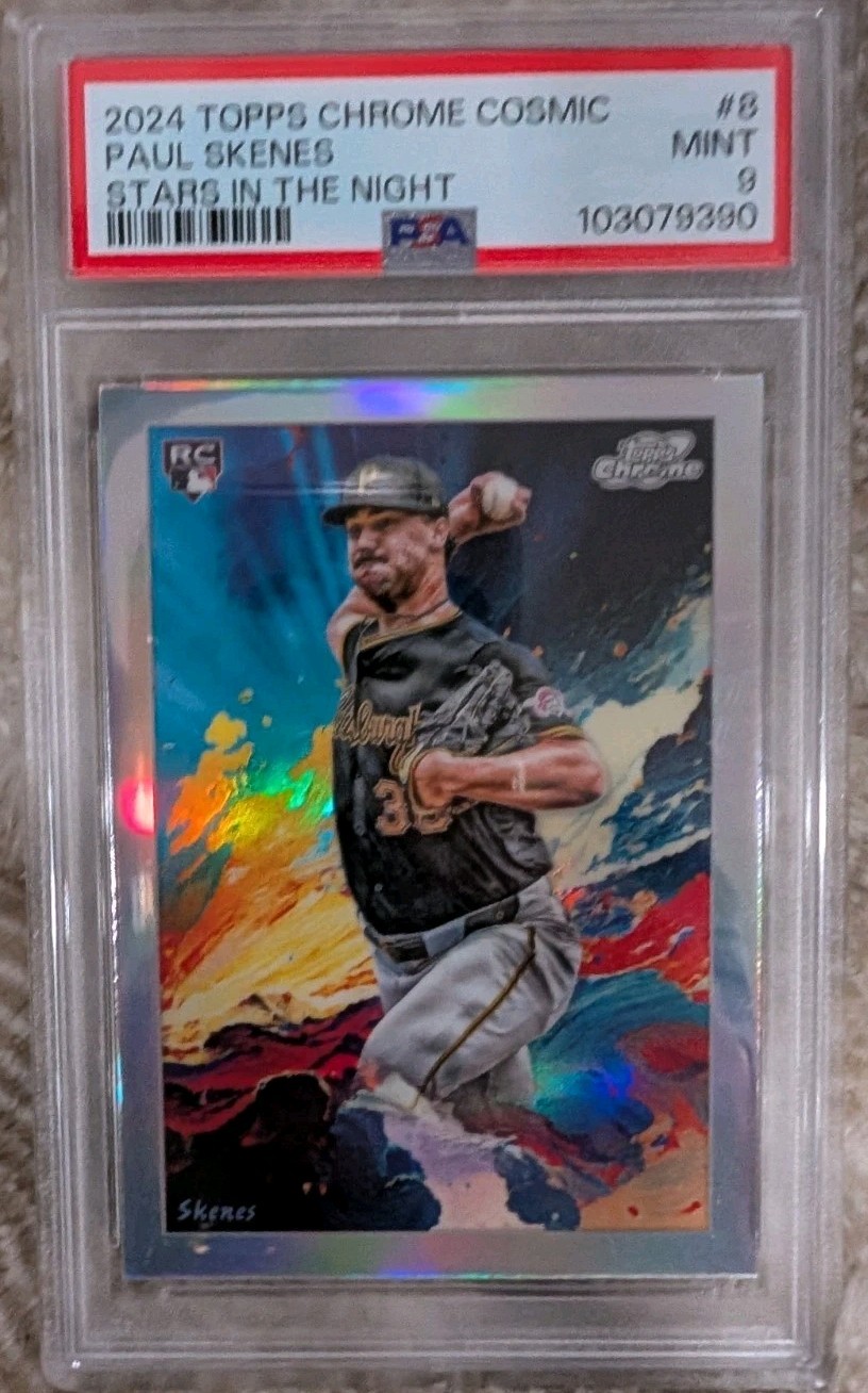 2024 Topps Cosmic Chrome - Stars in the Night Paul Skenes #STN-8 (RC)