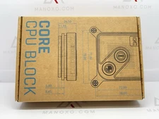 Alphacool Core 1 CPU Water Block, Black