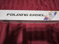 63" Steel Easy Folding Steel Display Easel Portable Signs Adjustable Holders