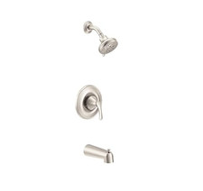Moen Seena Single Handle Tub  Shower Faucet Trim Kit Satin Nickel T5153EPSRN
