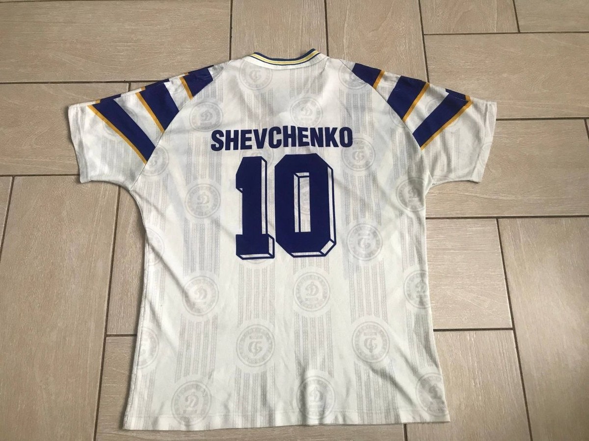 VINTAGE Dynamo Kyiv 1997-1998 Home Jersey #10 SHEVCHENKO - Rare M