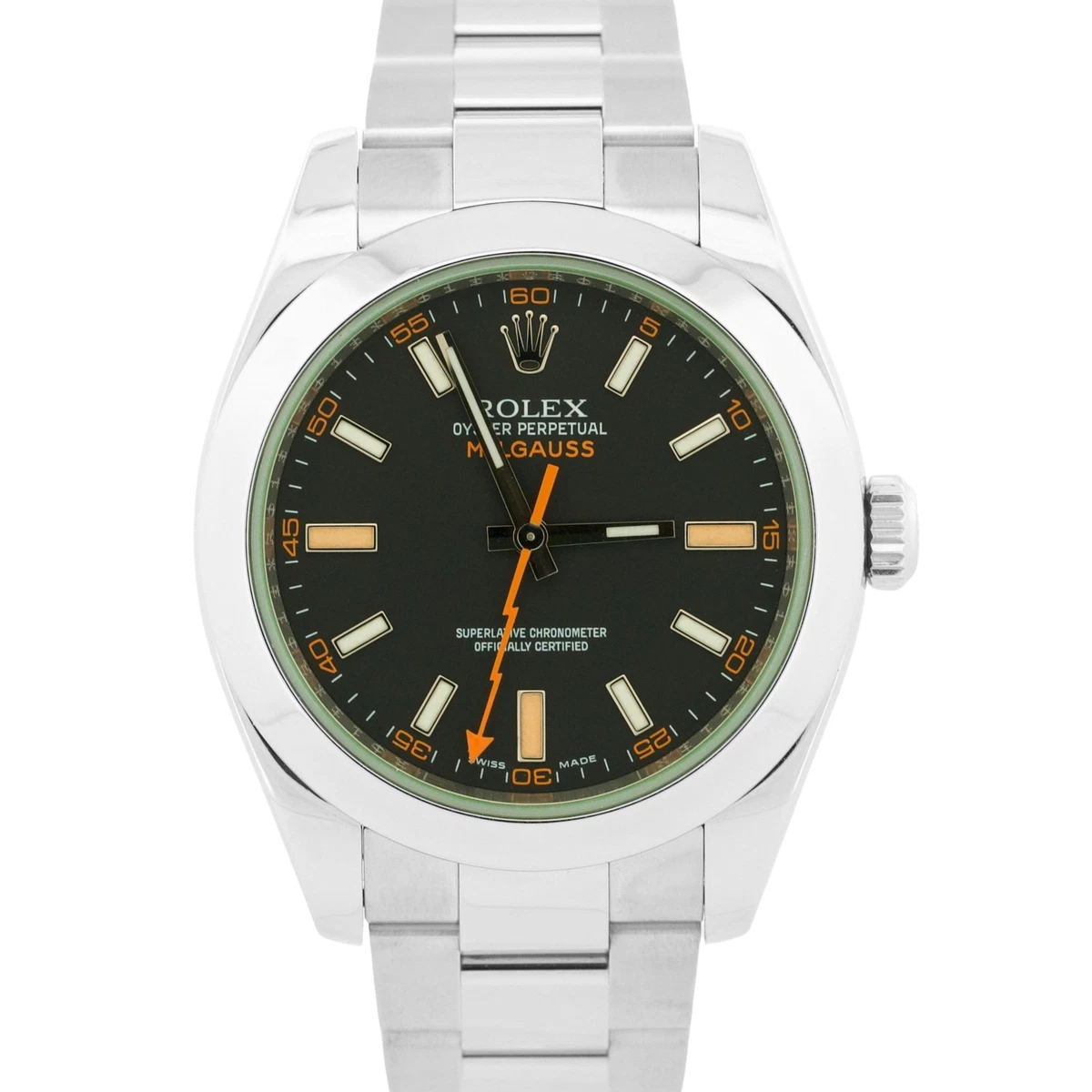 Rolex Milgauss 116400 for sale | eBay