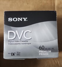 Open box x5 Sony Mini DV 60 Minute DVC Digital Video Cassette