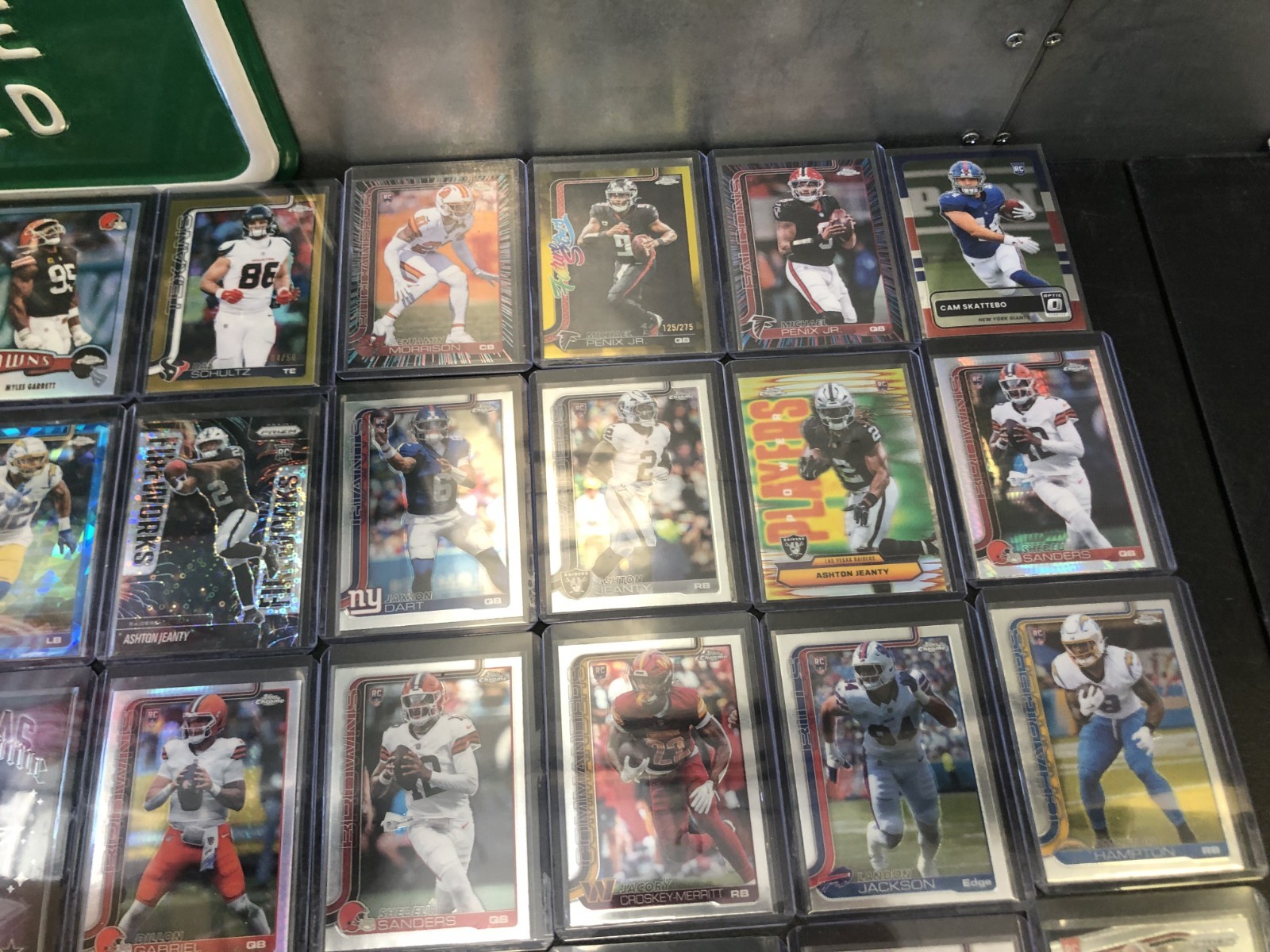 HUGE AUTO JERSEY ROOKIE REFRACTOR GENESIS LOT JAXSON DART PATRICK MAHOMES BRADY view 5