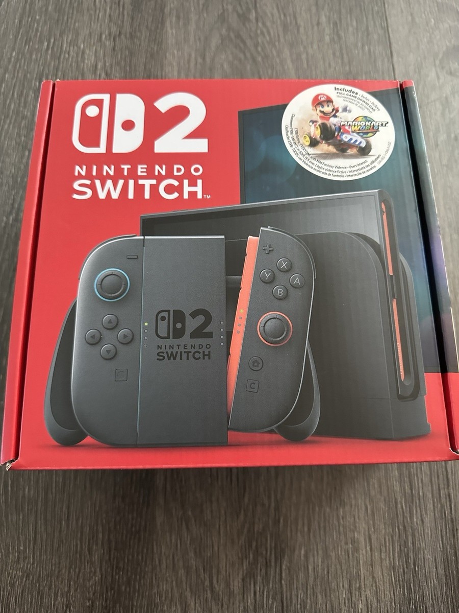 Nintendo Switch 2 Mario Kart World Edition Empty Box Only | eBay