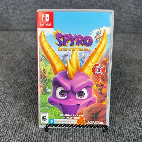 Spyro Reignited Trilogy Nintendo Switch Video Game Remastered Collection