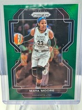 2022 Panini Prizm WNBA Green Prizm Maya Moore #100 12v9
