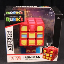 Rubik’s Cube – Iron Man Cuber | Marvel 3x3 Puzzle Toy & Collector Display New
