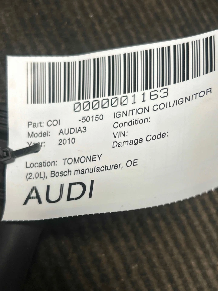 Fits 2006-2013 Audi A3 Ignition Coil OEM:0221604115 Foto 4 de 4