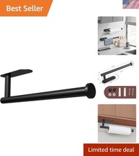 Paper Towel Holder Under Cabinet Wall Mount for Kitchen Towel, Self-Adhesive ...