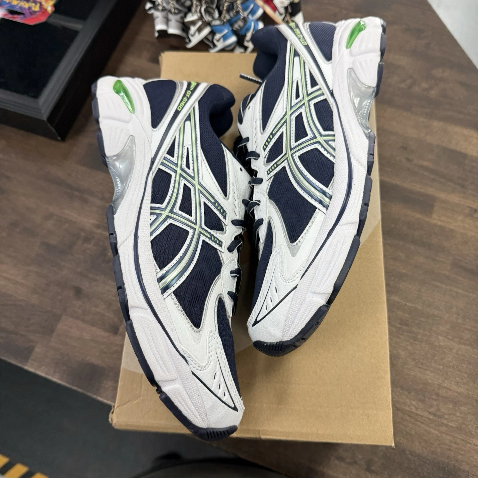 Taglia 10 ASICS GT 2160 Bianco Mezzanotte (NUOVO)