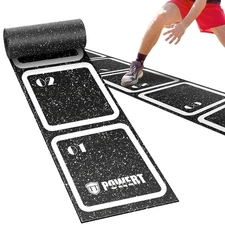 Rubber Agility Ladder 15 ft Non-Slip Rubber Speed Agility Training Ladder for...