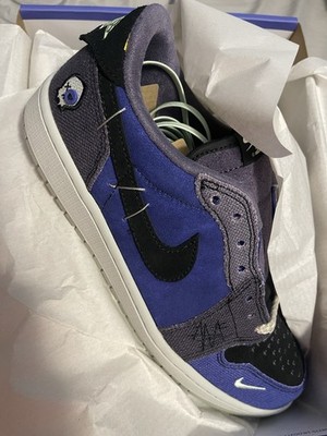 SHIP TODAY! Zion Williamson x Air Jordan 1 Retro OG Low Voodoo Alternate Sz 13