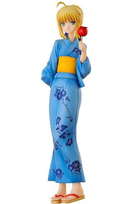 Fate/stay night Saber yukata ver. 1/8 Scale Painted PVC Figure Japan