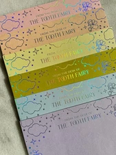 Tooth Fairy Holographic Foil Card Set of 6