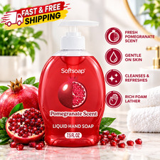 Softsoap Limited Edition Liquid Hand Soap Fresh Pomegranate Scent 7.5 fl oz Pump