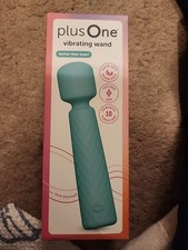 plusOne Vibrating Soft Touch Wand, 10 Vibration Settings, Waterproof