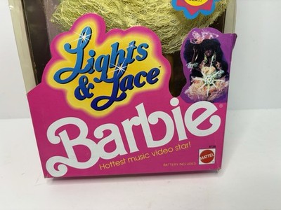 Vintage 1990 Lights & Lace Christie Doll 9728 Barbie Black Friend