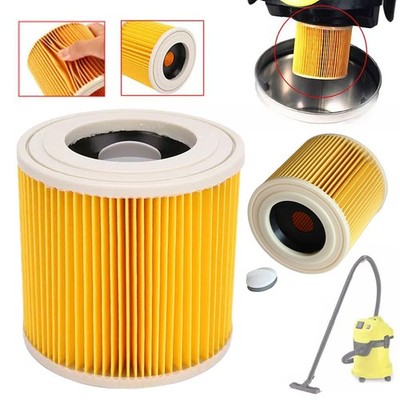 Cartridge Filter for Karcher WD WD2 WD3 Series Wet&Dry Vac Vacuum Cleaner Set AN