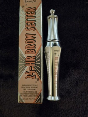 BENEFIT 24-HR Brow Setter Invisible Shaping & Setting Gel Full Sz .23oz/7ml NIB