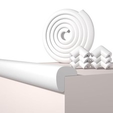 Baby Proof Edge Corner Protector, 6.56FT 0.47''Th L-Shape Furniture Corner