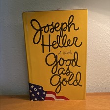 First Edition Like New Joseph Heller Good As Gold Simon &Schuster Hardcover 1979
