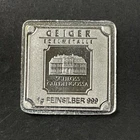 1 Gram Silver Bar GEIGER Original .999 fine Loose