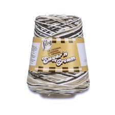 Sugar'n Cream Cotton Cone Yarn, 14 oz, Chocolate Ombre, 1 Cone