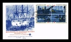 US COVER BOSTON TEA PARTY BICENTENNIAL FDC SETENANT LIMITED EDITION
