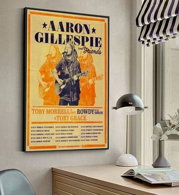 Aaron Gillespie & Friends March 2026 Tour Poster