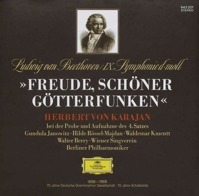 Ludwig van Beethoven, Herbert von Karajan, Gundula Janowitz   Hilde Vinyl 213319