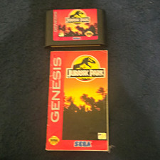 SEGA Jurassic Park for Sega Genesis PAL Game Cartridge + Manual