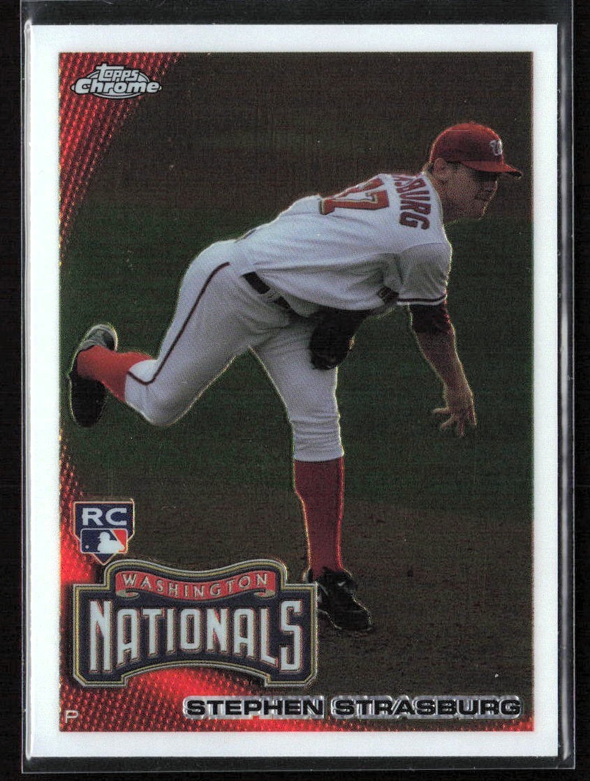 2010 Topps Chrome #212 Stephen Strasburg
