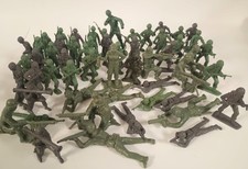 VTG 70s/80s Army Men Plastic Soldiers LOT MPC Multiple Products Corp and More