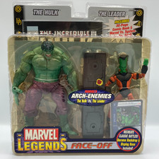 Marvel Legends Face-Off The Hulk Vs Leader Action Figures Variant NIB Free Shipp