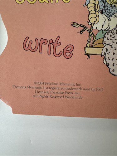 2 Vintage Precious Moments Coloring Activity Books Like New Unused Y2K 2004 - Picture 6 of 10