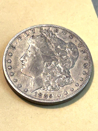 1885 O $1 Morgan Silver Dollar  90% Silver U.S. Authentic Coin #53