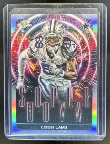 2025 Topps Cosmic Chrome CeeDee Lamb Base (RAW)