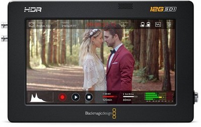 Blackmagic Video Assist 5'' 12G HDR Monitor mit SD-Karten-Recorder | Camcorder-