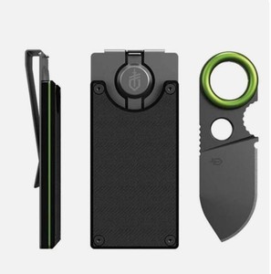 Gerber knife, GDC Money Clip, Holds Bills Credit Cards, gift for men