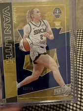 2025 Panini National VIP Hailey Van Lith RC Gold #3/50 Chicago Sky Rookie WNBA 
