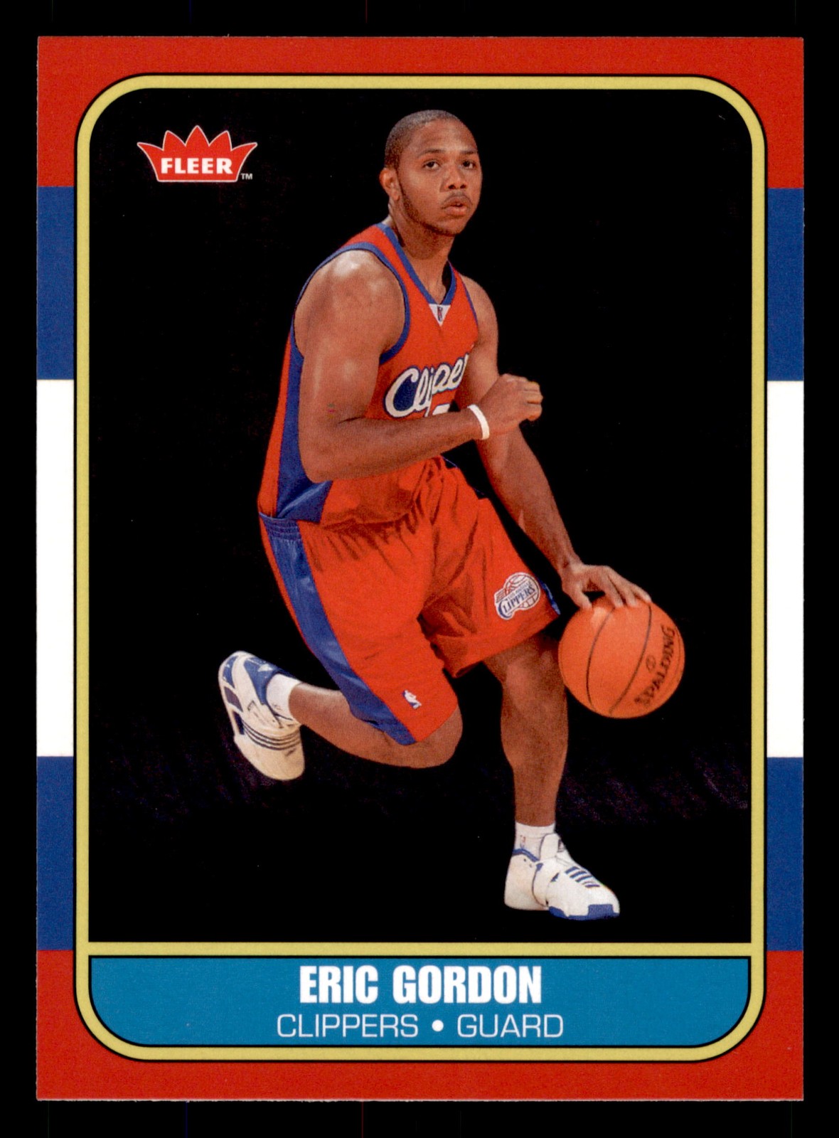 2008-09 Fleer #86R-168 Eric Gordon 1986-87 Rookies