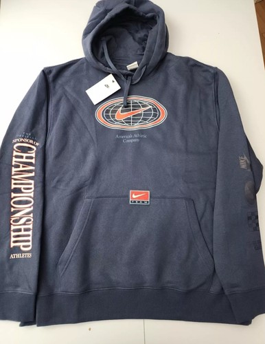 Nike NSW Club Americana BB Pullover Hoodie DV9622-437 Size M NEW - Picture 3 of 3