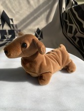 Ty Beanie Baby Weenie Dachshund Dog 1995 Retired Original Plush
