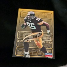 SkyBox Impact Rookie Sleeper Greg Lloyd #130 Pittsburgh Steelers Football Card. rookie card picture