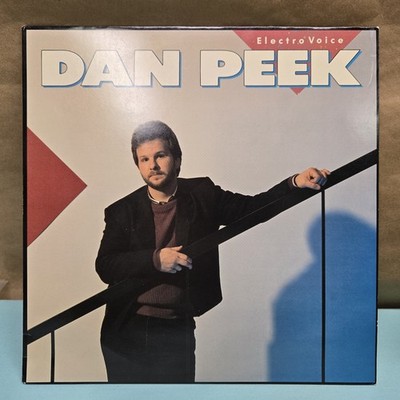 Original 1986 Dan Peek ''Electro Voice'' LP - Greentree Records (RO-3834) NM 